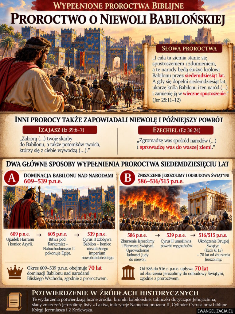 proroctwo o niewoli babilońskiej 1