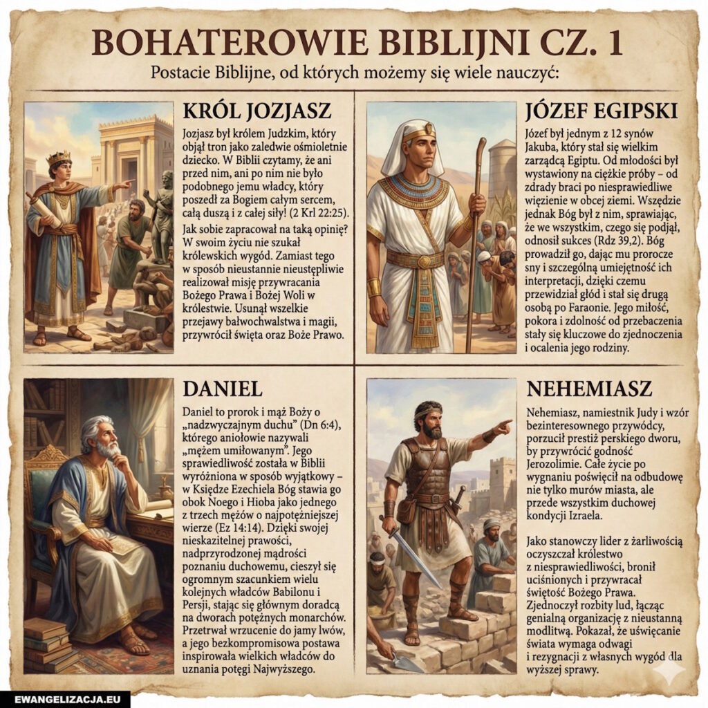 Bohaterowie Biblijni Cz 1