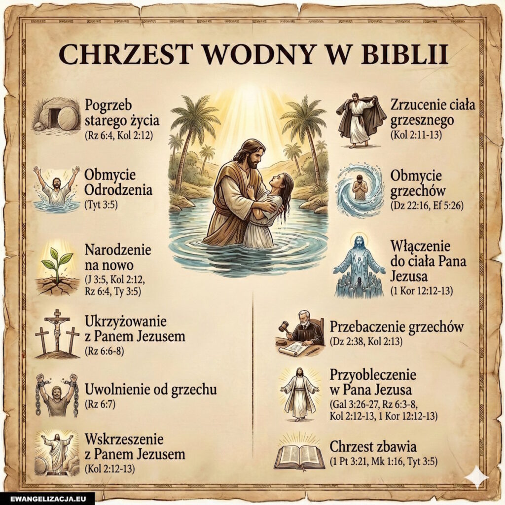chrzest wodny teoria