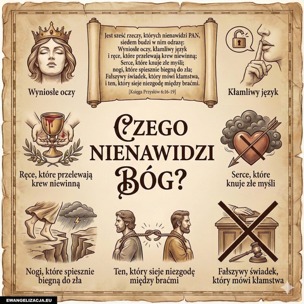 czego nienawidzi Bóg