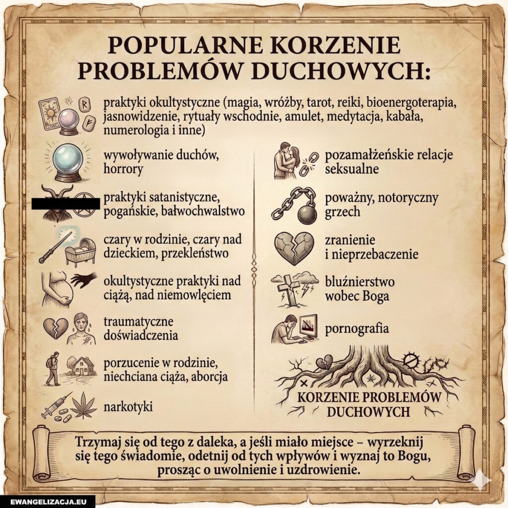 korzenie problemów Duchowych