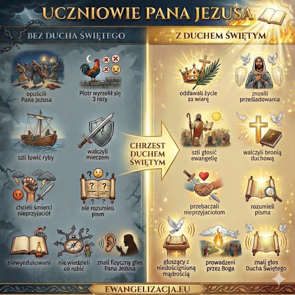 uczniowe z i bez Ducha Św.